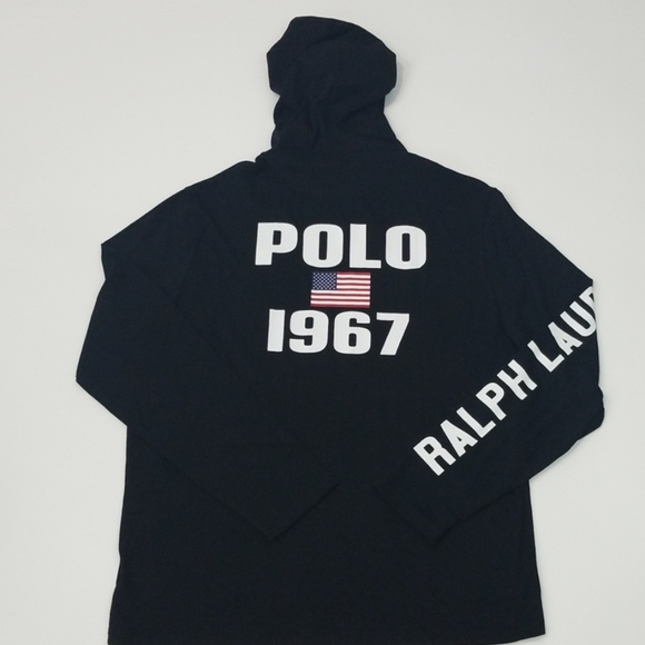 Polo Ralph Lauren 1967 Lightweight Hoodie - Picture 3 of 6